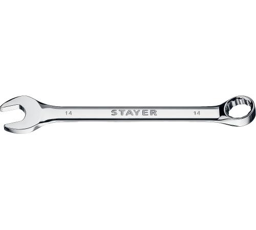 STAYER HERCULES, 14 мм, комбинированный гаечный ключ, Professional (27081-14)