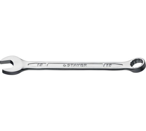 STAYER HERCULES, 15 мм, комбинированный гаечный ключ, Professional (27081-15)