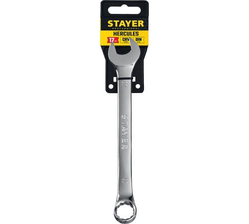 STAYER HERCULES, 17 мм, комбинированный гаечный ключ, Professional (27081-17)
