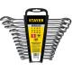 STAYER HERCULES, 12 шт, 8 - 24 мм, набор комбинированных гаечных ключей, Professional (27085-H12)