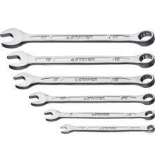STAYER HERCULES, 6 шт, 6 - 14 мм, набор комбинированных гаечных ключей, Professional (27085-H6)