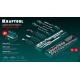 KRAFTOOL GRAND-99, 99 предм., (1/2″+1/4″), Универсальный набор инструмента (27978-H99)