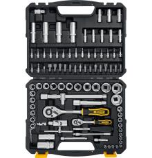 STAYER AUTO 94, 94 предм., (1/2″+1/4″), универсальный набор инструмента, Professional (27760-H94)