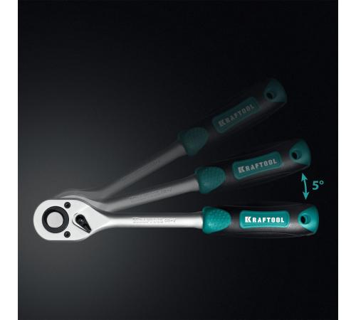 KRAFTOOL X-Drive 94, 94 предм., (1/2″+1/4″), универсальный набор инструмента (27883-H95)