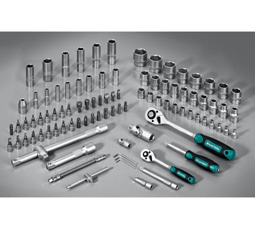 KRAFTOOL X-Drive 94, 94 предм., (1/2″+1/4″), универсальный набор инструмента (27883-H95)