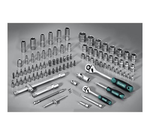 KRAFTOOL X-Drive 94, 94 предм., (1/2″+1/4″), универсальный набор инструмента (27883-H95)