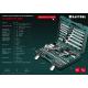 KRAFTOOL X-Drive 82, 82 предм., (1/2″+1/4″), универсальный набор инструмента (27887-H82)