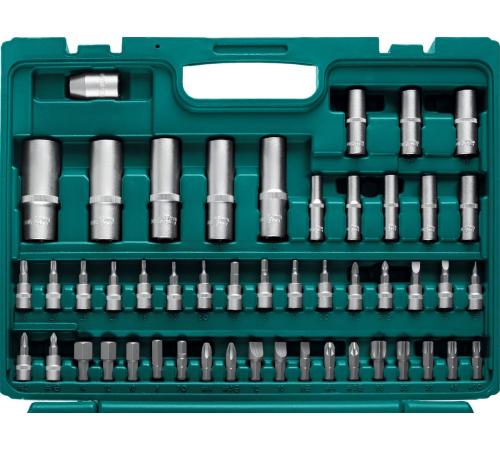 KRAFTOOL X-Drive 108, 108 предм., (1/2″+3/8″+1/4″), универсальный набор инструмента (27888-H108)