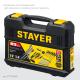 STAYER UNIVERSAL 83, 83 предм., (1/2″+ 1/4″), универсальный набор инструмента, Professional (27710-H83)