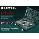 KRAFTOOL EXTREM-76, 76 предм., (1/2″+3/8″+1/4″), универсальный набор инструмента (27889-H76)