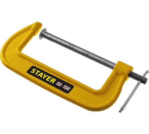 STAYER SG-150, 150 мм, чугунная струбцина G (3215-150)