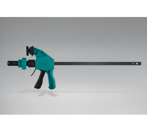 KRAFTOOL KRAFTFLEX GDH-300/60 в отверстия 20 мм, вертикальная быстрозажимная струбцина пистолетного типа (32801)