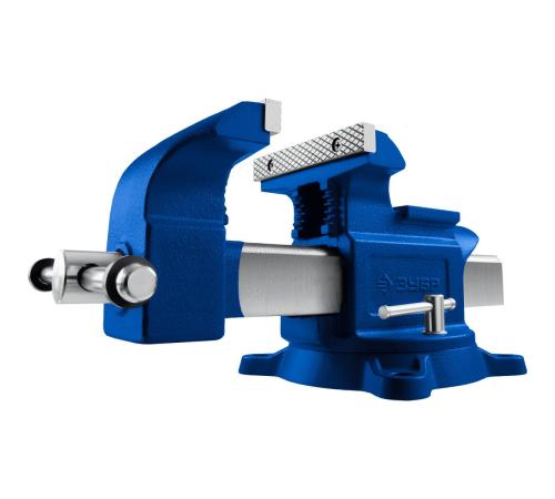 ЗУБР 150 мм, высокоточные слесарные тиски, Профессионал (32703-150)