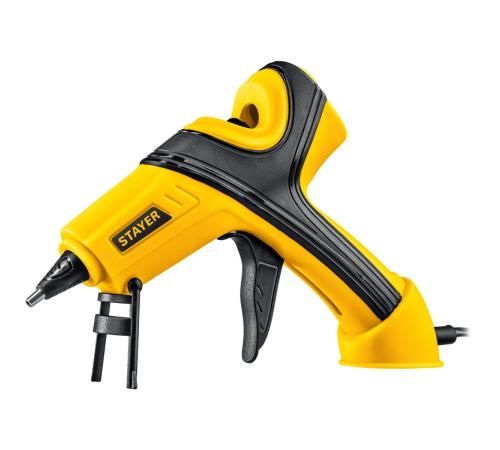 STAYER PRO 7, d 7 мм, 7 г/мин, электрический, пистолет термоклеевой, Professional (0681-07)