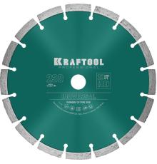 KRAFTOOL LASER-UNIVERSAL 230 мм (22.2 мм, 10х2.8мм), алмазный диск (36680-230)