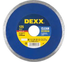 DEXX Clean Aqua Cut, 125 мм, (22.2 мм, 5 х 1.8 мм), сплошной алмазный диск (36703-125)