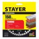 STAYER TURBO 150 мм (22.2 х 7 х 2.4 мм), сегментированный алмазный диск (3662-150)
