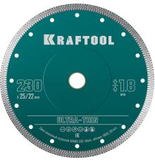 KRAFTOOL ULTRA-THIN 230х1.8 мм ультратонкий алмазный диск (36685-230)