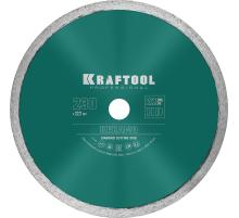 KRAFTOOL KERAMO, 230 мм, (22.2 мм, 10 х 2.2 мм), сплошной алмазный диск (36684-230)