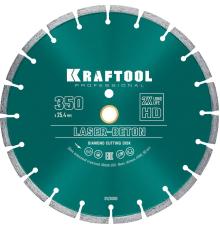 KRAFTOOL LASER-BETON 350 мм (25.4/20 мм, 10х3.2 мм), алмазный диск (36686-350)