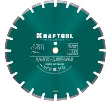 KRAFTOOL LASER-ASPHALT 450 мм (25.4/20 мм, 10х4.0 мм), алмазный диск (36687-450)