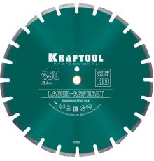 KRAFTOOL LASER-ASPHALT 450 мм (25.4/20 мм, 10х4.0 мм), алмазный диск (36687-450)