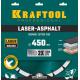 KRAFTOOL LASER-ASPHALT 450 мм (25.4/20 мм, 10х4.0 мм), алмазный диск (36687-450)