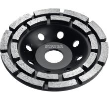 STAYER Double, d 125 мм, двухрядная алмазная чашка (33381-125)