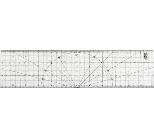 OLFA 150 х 600 мм, разметочная метрическая линейка (OL-MQR-15x60)