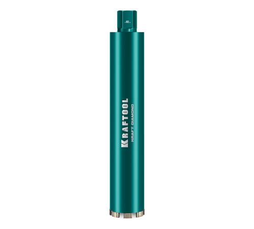 KRAFTOOL DIAMOND 82 мм (450 мм, 1 1/4″, лазерная сварка сегментов), Алмазная Коронка по железобетону (29825-082)