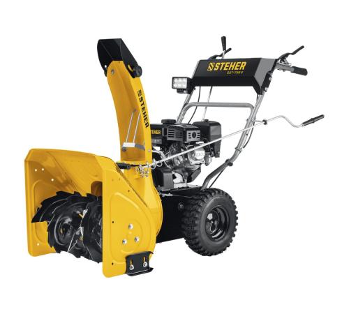 STEHER 56 см, бензиновый снегоуборщик с электростартером, EXTREM (GST-756E)
