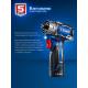 ЗУБР КОМПАКТ #4, набор: дрель-шуруповерт + LED фонарь, BRUSHLESS, 12 В, 45 Н·м, 2 АКБ тип Т7 (2 А·ч), кейс, Профессионал (DB-121-22F)