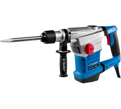 ЗУБР 40 мм, 1250 Вт, АВТ, перфоратор SDS-Max, Профессионал (ЗПМ-40-1250 ЭВК)