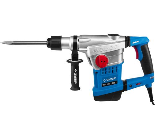 ЗУБР 40 мм, 1250 Вт, АВТ, перфоратор SDS-Max, Профессионал (ЗПМ-40-1250 ЭВК)