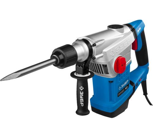 ЗУБР 40 мм, 1250 Вт, АВТ, перфоратор SDS-Max, Профессионал (ЗПМ-40-1250 ЭВК)