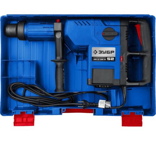 ЗУБР 52 мм, 1500 Вт, перфоратор SDS-Max, Профессионал (ЗПМ-52-1500 ЭК)