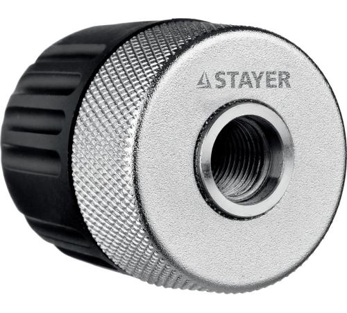 STAYER 10 мм, 1/2″, быстрозажимной патрон для дрели, Professional (29050-10-1/2)