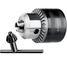 STAYER 16 мм, 1/2″, ударный сверлильный патрон с ключом для дрели, Professional (29055-16-1/2)