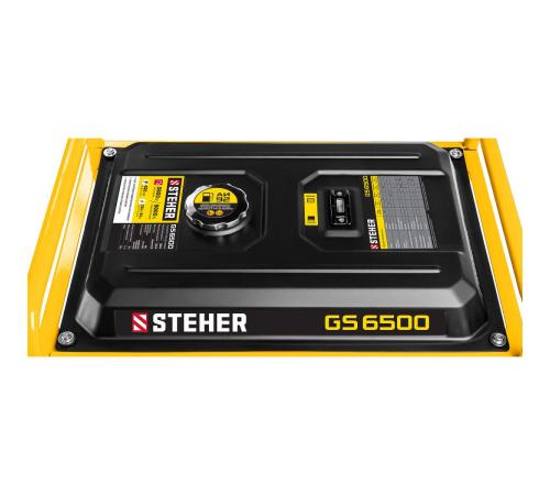 STEHER 5500 Вт, бензиновый генератор (GS-6500)