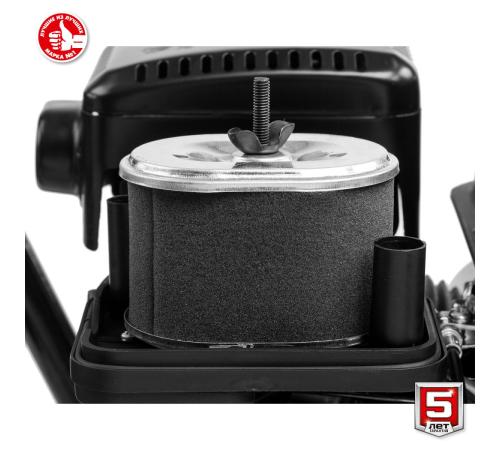 ЗУБР 15 кН, 80 кг, бензиновая виброплита (ВПБ-15 Г)