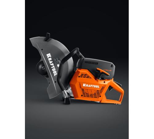 KRAFTOOL 3700 Вт, 400 мм, без диска, бензорез по металлу (рельсорез) (K760-16)