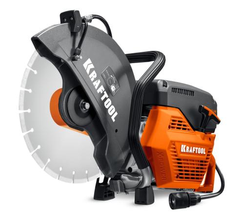KRAFTOOL 3700 Вт, 350 мм, без диска, бензорез по бетону (бетонорез) (K770-14)