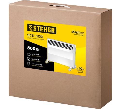 STEHER Е серия 0.5 кВт, электрический конвектор (SCE-500)