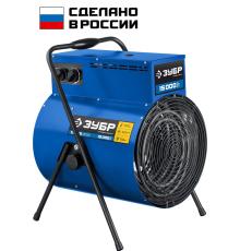 ЗУБР 15 кВт, электрическая тепловая пушка, Профессионал (ТП-П15)