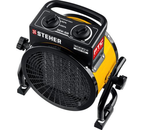STEHER 3 кВт, электрическая тепловая пушка (SEK-5R)