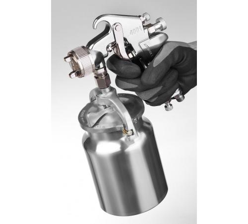 STAYER AirPro S, EA 1.4 мм, пневматический краскопульт с нижним бачком, Professional (06477-1.4)