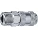 ЗУБР 1/2″M - рапид муфта, переходник, Профессионал (64911-1/2)
