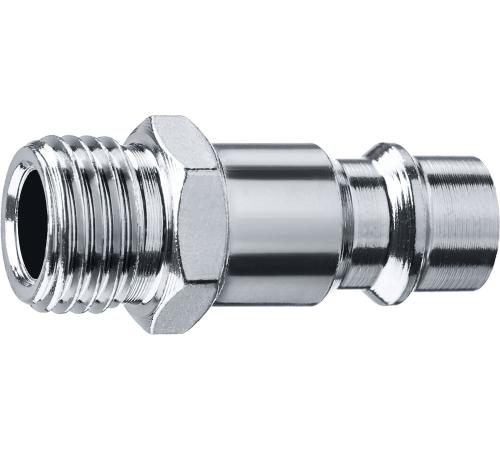 ЗУБР 1/4″M - рапид штуцер, переходник, Профессионал (64915-1/4)