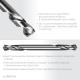ЗУБР Проф-А 5.0х62мм, сверло двухстороннее по металлу, сталь Р6М5, класс А, 2шт, Профессионал (29627-5.0)