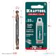 KRAFTOOL DOUBLE Сo-8 3.5х52мм, Сверло двухстороннее по металлу, сталь M42(+8%Co), класс А (29654-3.5-10)